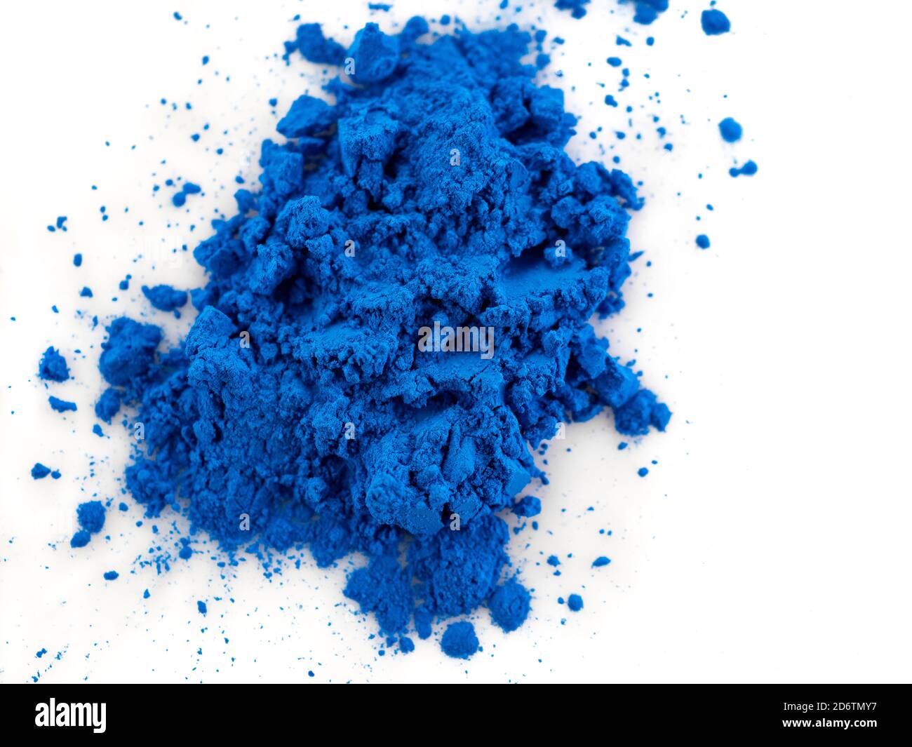 Blue pigment Banque de photographies et d'images à haute résolution - Alamy
