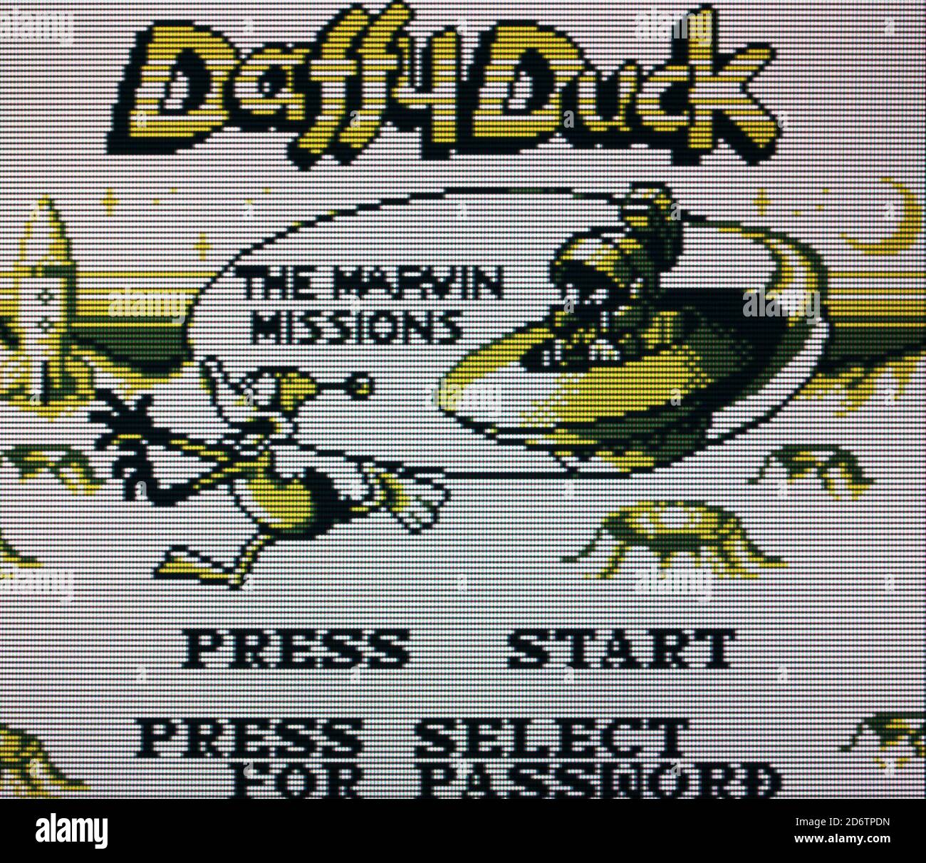 Daffy Duck - Nintendo Gameboy Videogame - usage éditorial seulement Banque D'Images