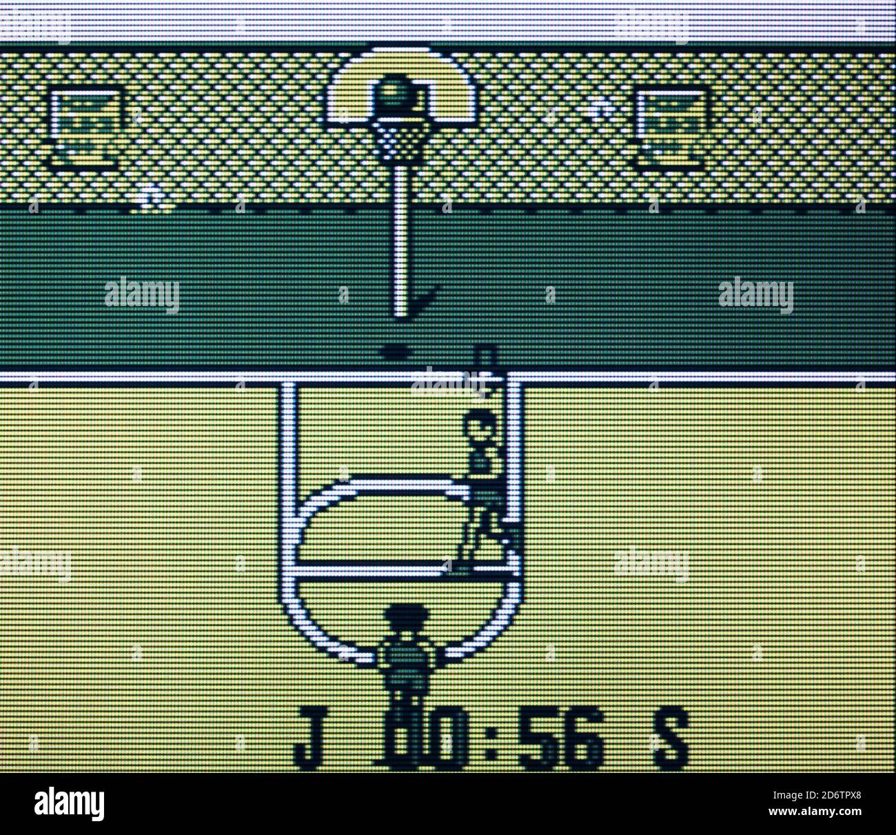 Dans votre visage - Nintendo Gameboy Videogame - usage éditorial uniquement Banque D'Images