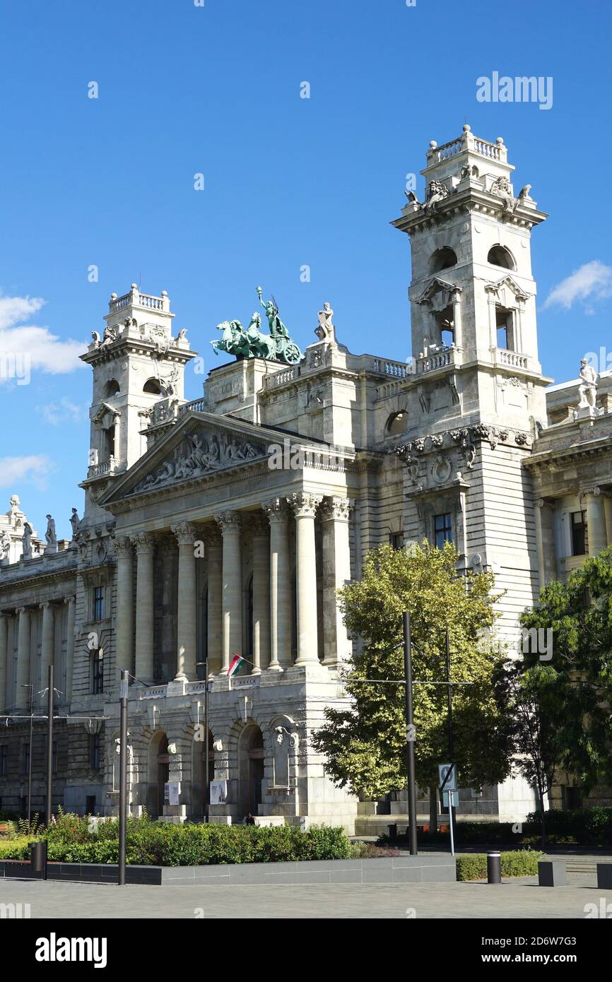 Ancien musée ethnographique, Néprajzi Múzeum, 5ème arrondissement, Budapest, Hongrie, Magyarország, Europe Banque D'Images