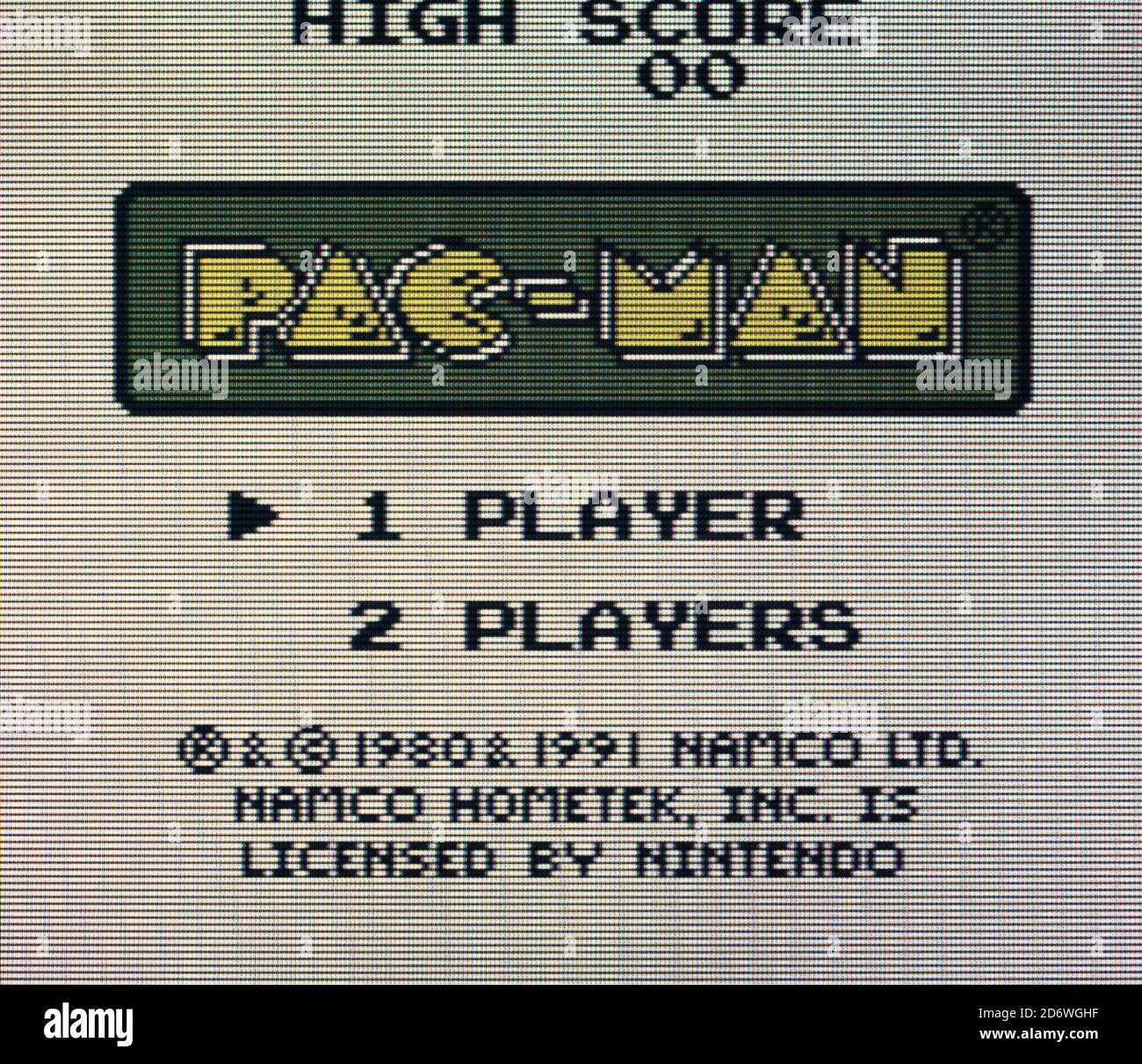 PAC-Man - Nintendo Gameboy Videogame - usage éditorial seulement Banque D'Images