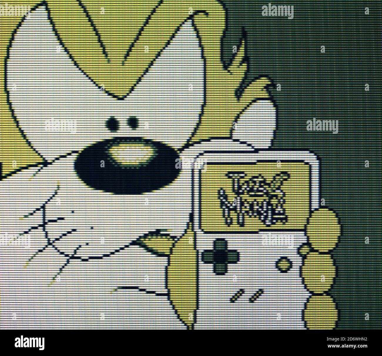 Taz Mania - Nintendo Gameboy Videogame - usage éditorial seulement Banque D'Images