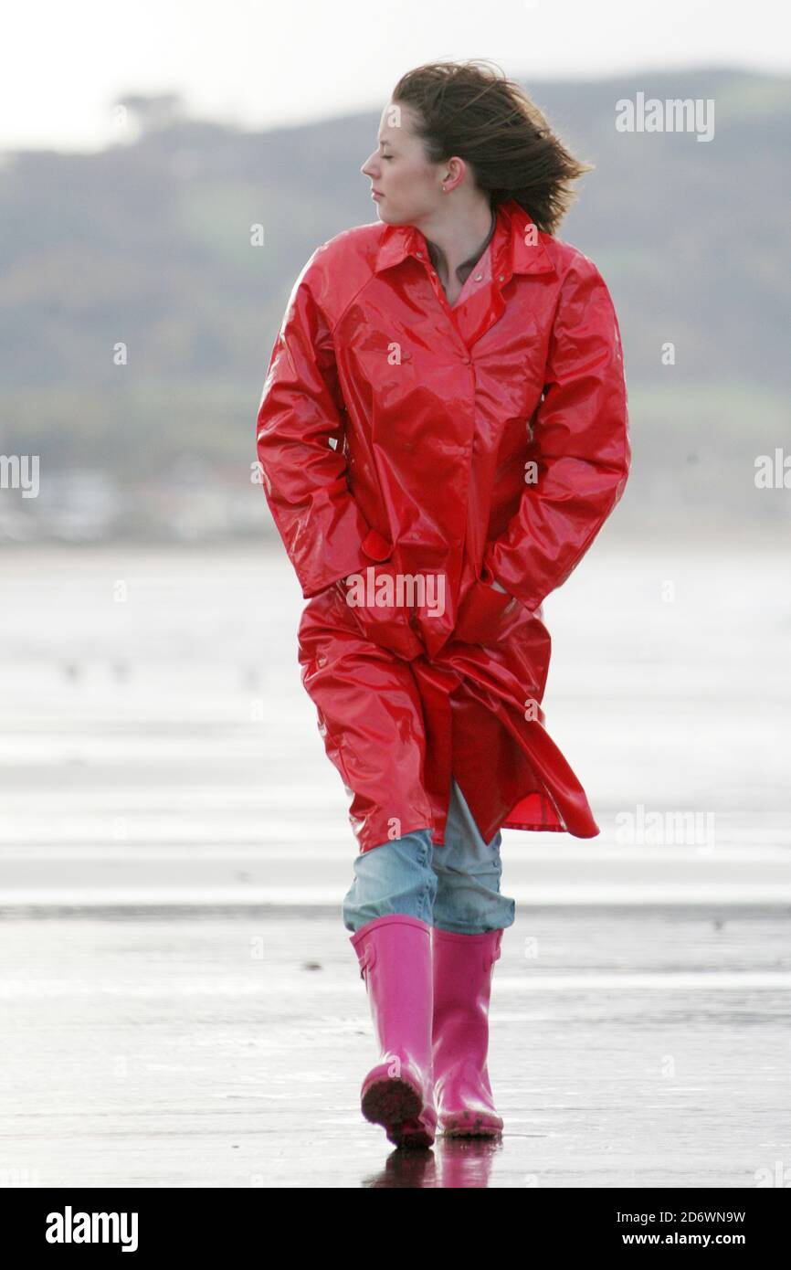 Pvc raincoat Banque de photographies et 