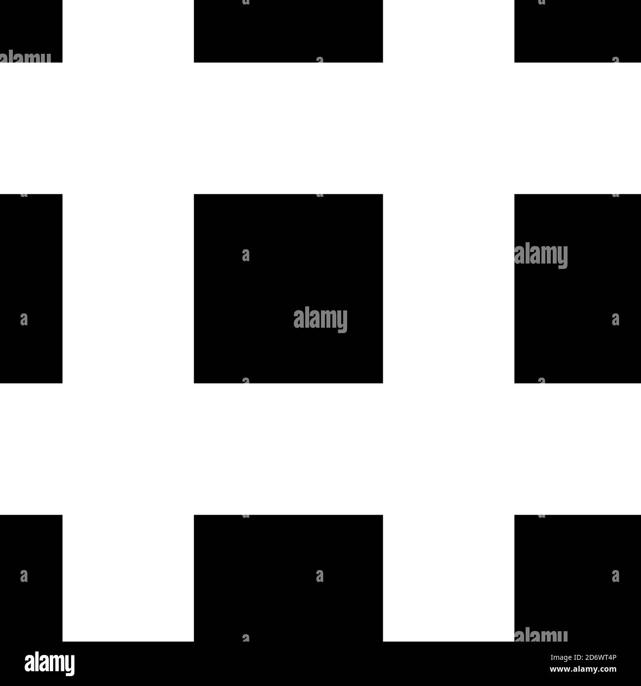Simple, carrés simples répétables, fond transparent, motif. Illustration d'arrière-plan quadrillé et quadrillé. Grille, maille, treillis de chequr, rât Illustration de Vecteur