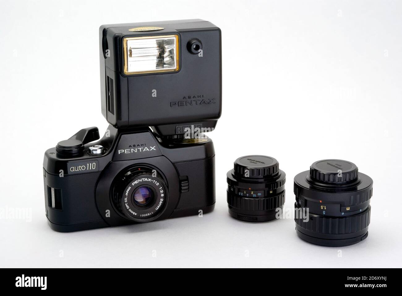 Appareil photo PENTAX Auto 110 Banque D'Images