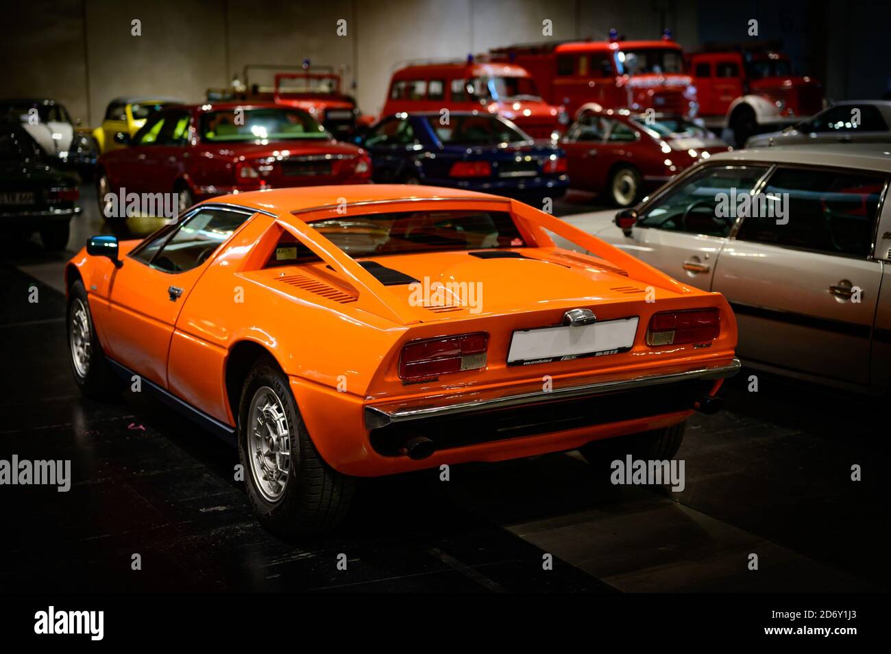 salzbourg, autriche, 17 octobre 2020, classic expo, exposition pour voitures d'époque, motos et véhicules, maserati merak coupé Banque D'Images