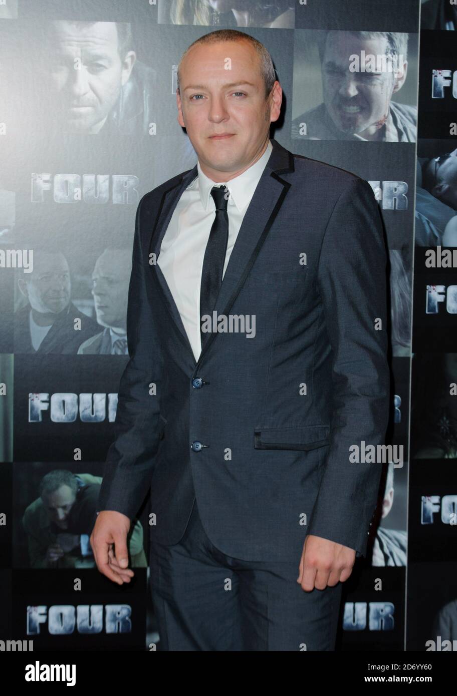 Craig Conway assiste à la première de four, au cinéma Empire de Leicester Square. Banque D'Images