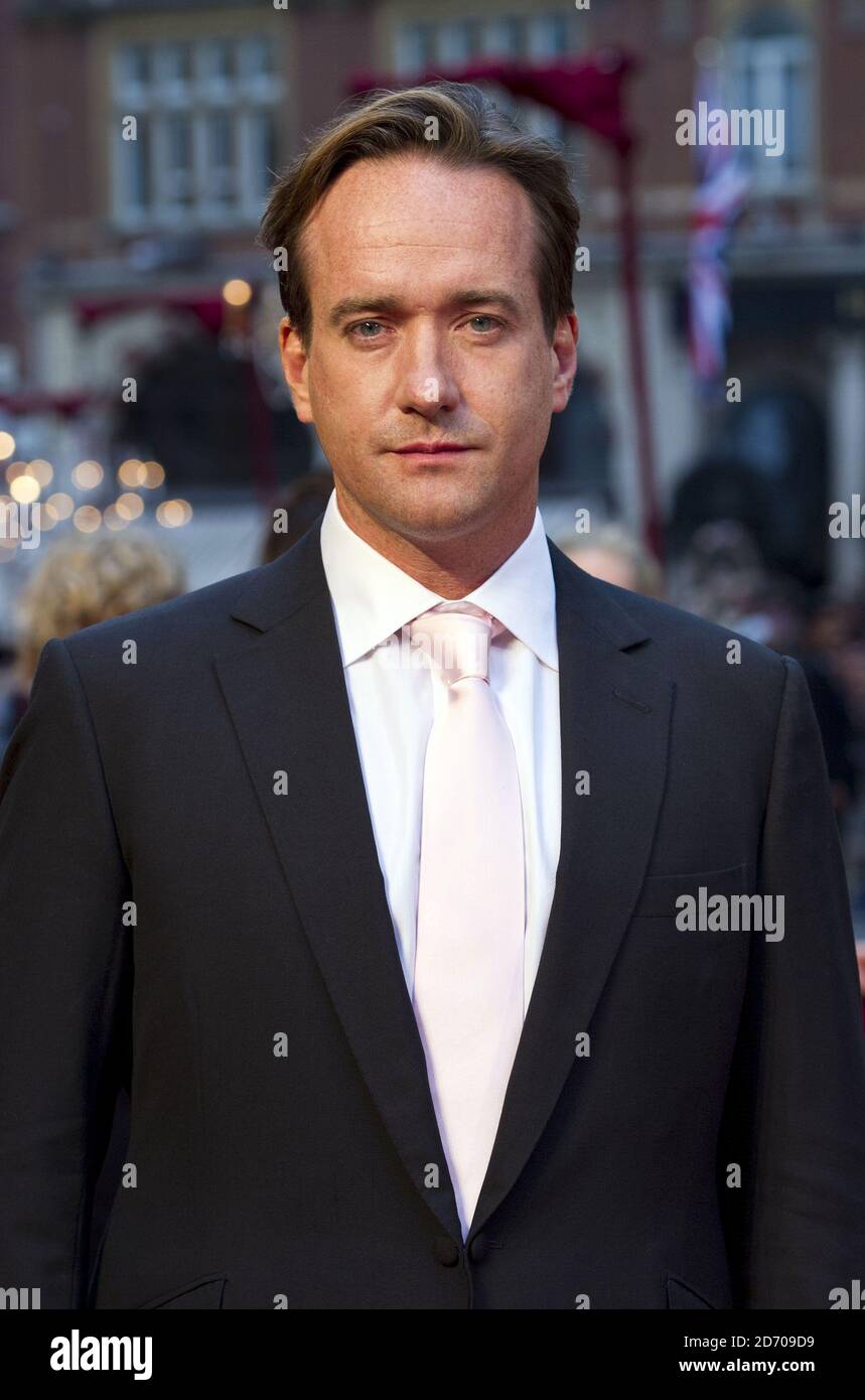 Matthew MacFadyen assistait à la première d'Anna Karenina, au cinéma Odeon de Leicester Square, Londres Banque D'Images