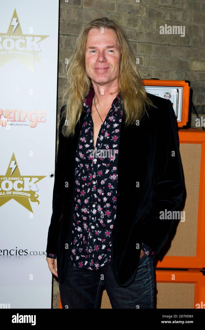 Doug Aldrich, de Whitesnake, arrive au Classic Rock Roll of Honor à la Roundhouse, Camden Banque D'Images