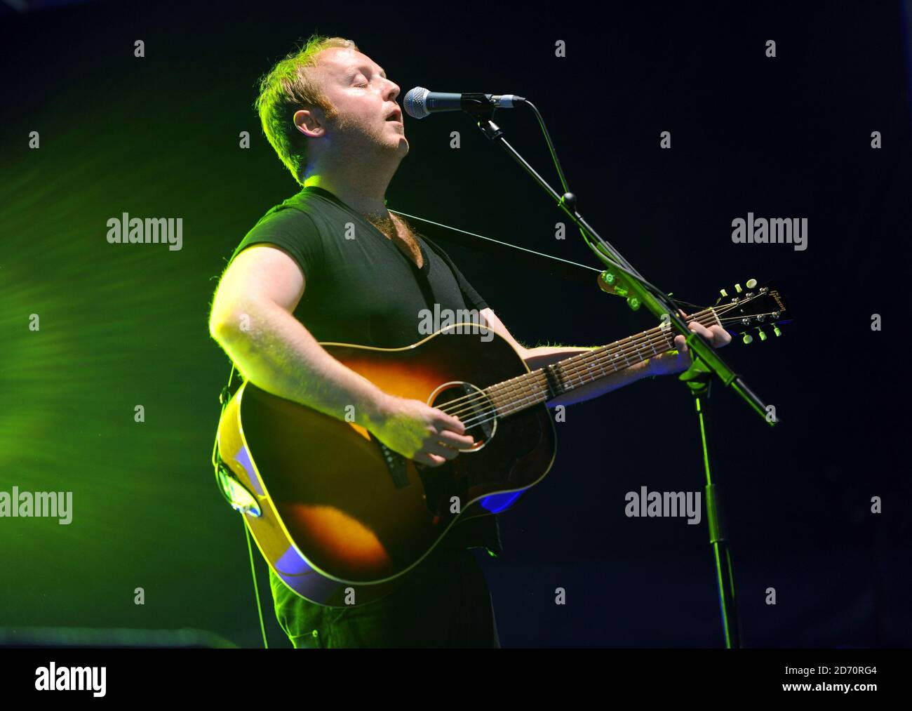 James McCartney se produit au V Festival à Chelmsford, Essex. Banque D'Images