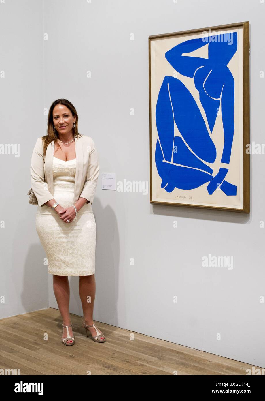 Sophie Matisse, petite-fille d'Henri Matisse, photographiée à l'avant-première d'Henri Matisse: The Cut-outs, au Tate Modern de Londres. L'exposition des œuvres tardives de Matisse se déroulera du 14 avril au 7 septembre 2014. Banque D'Images Sophie Matisse, petite-fille d'Henri Matisse, photographiée à l'avant-première d'Henri Matisse: The Cut-outs, au Tate Modern de Londres. L'exposition des œuvres tardives de Matisse se déroulera du 14 avril au 7 septembre 2014. Banque D'Images