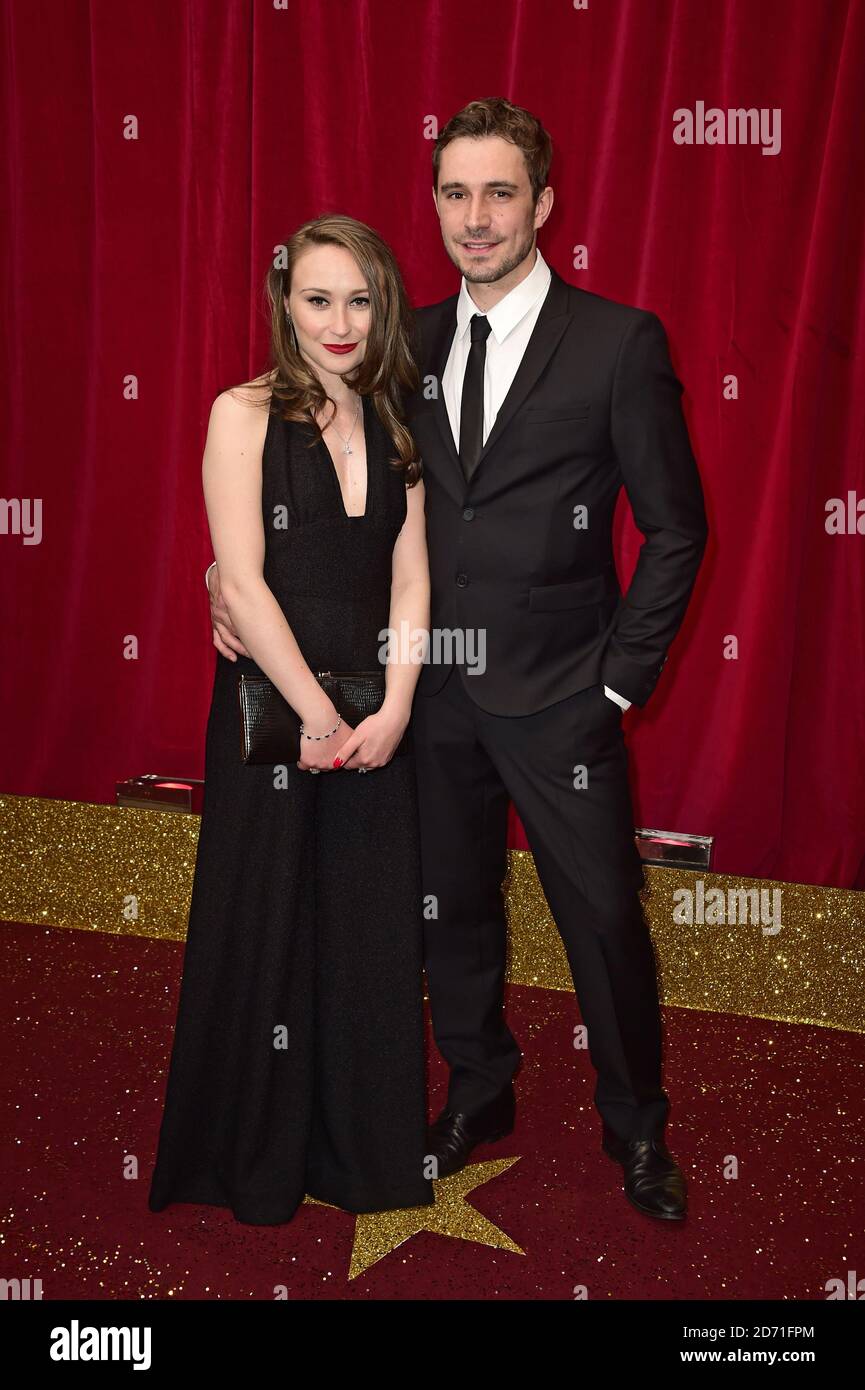 Oliver Farnworth assistant aux British SOAP Awards au Palace Hotel de Manchester Banque D'Images