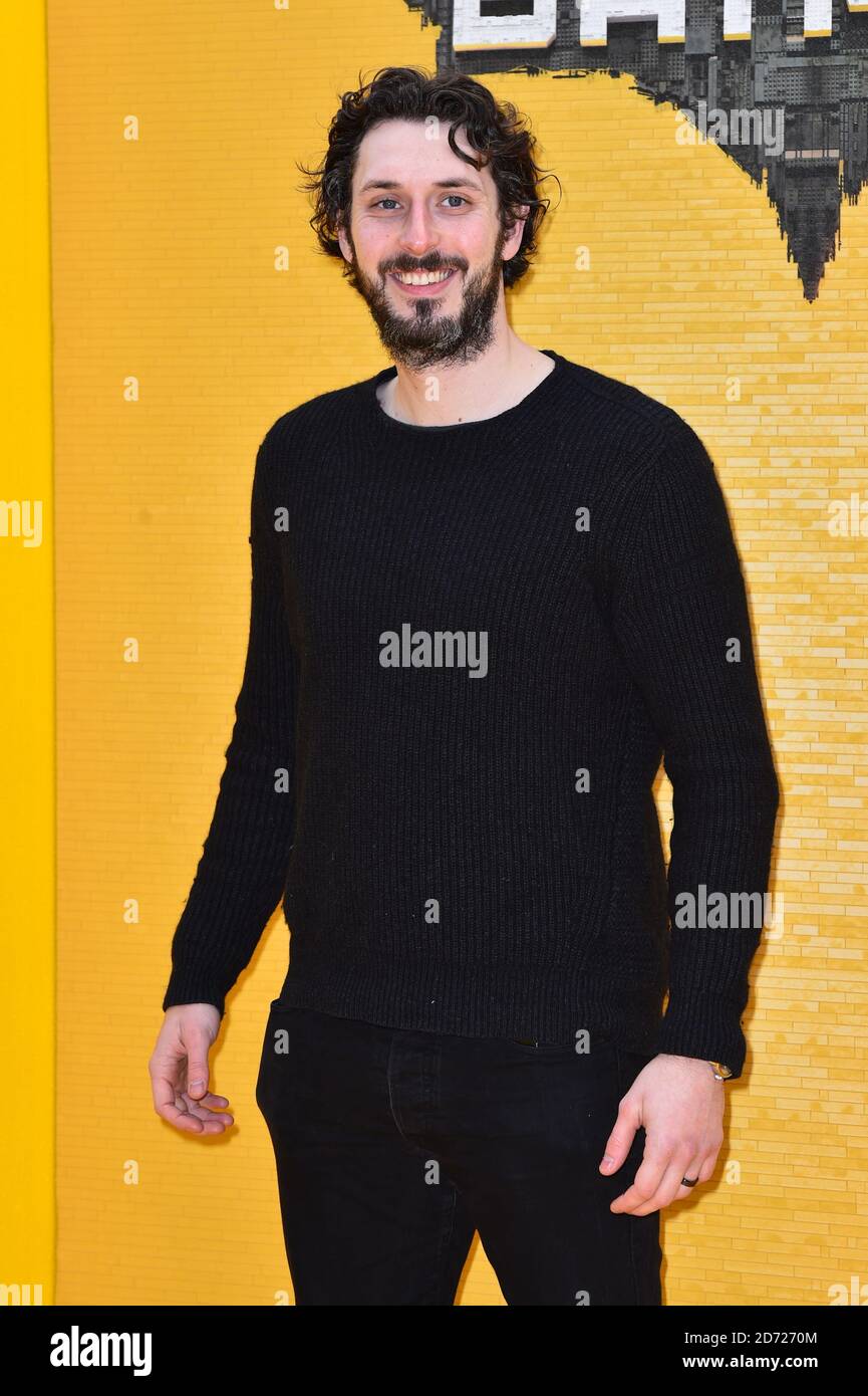 Blake Harrison participe à une projection de gala du Lego Batman Movie, au cinéma Empire de Leicester Square, Londres. Date de la photo: Samedi 28 janvier 2016. Le crédit photo devrait se lire: Matt Crossick/ EMPICS Entertainment. Banque D'Images
