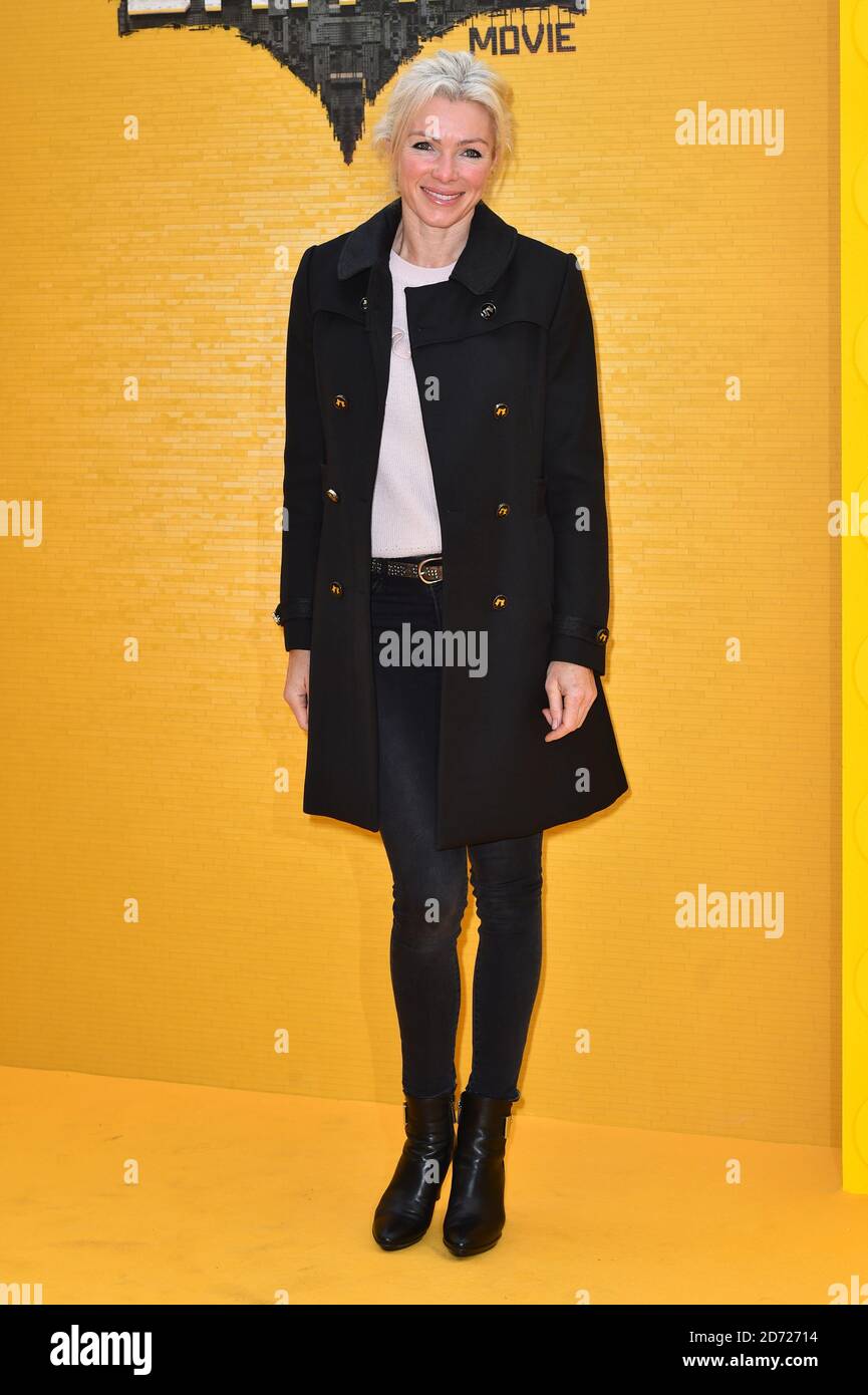 Nel McAndrew assiste à une projection de gala du film Lego Batman, au cinéma Empire de Leicester Square, Londres. Date de la photo: Samedi 28 janvier 2016. Le crédit photo devrait se lire: Matt Crossick/ EMPICS Entertainment. Banque D'Images