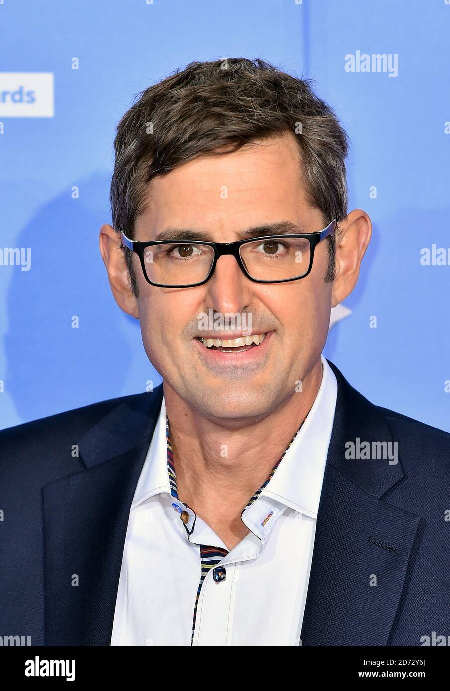 Louis Theroux célébrant les grands gagnants de cette année, la remise des prix de la loterie nationale, la recherche de l'UK's favorite des projets financés par la loterie nationale. La remise des prix de la loterie nationale est sur BBC One à 22h45 le mercredi 26 septembre Banque D'Images