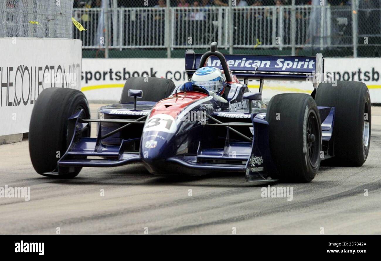 Probablement la dernière année de course du Grand Prix dans les rues de Miami. Le manque de fonds a annulé l'événement pour l'année 2004. Miami, Floride. 9/03 [[sah]] Banque D'Images