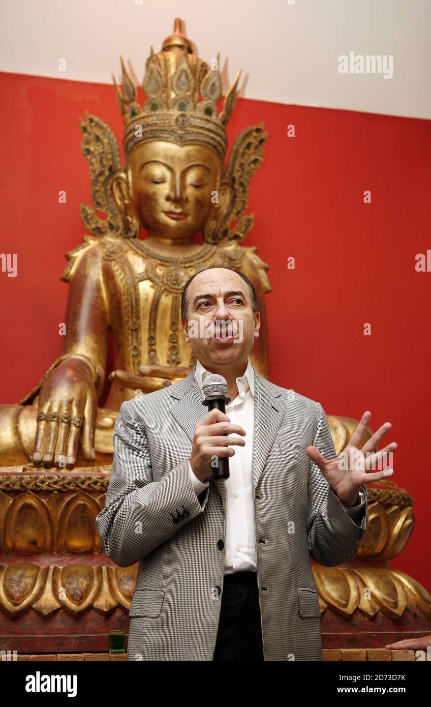 Haim Danous, directeur général, à l'occasion du lancement du restaurant Thai Square à Covent Garden, Londres. Banque D'Images