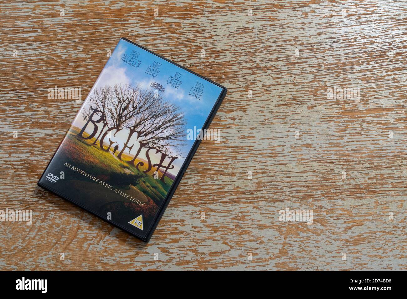 Sortie DVD du drame fantastique Big Fish de Tim Burton Banque D'Images