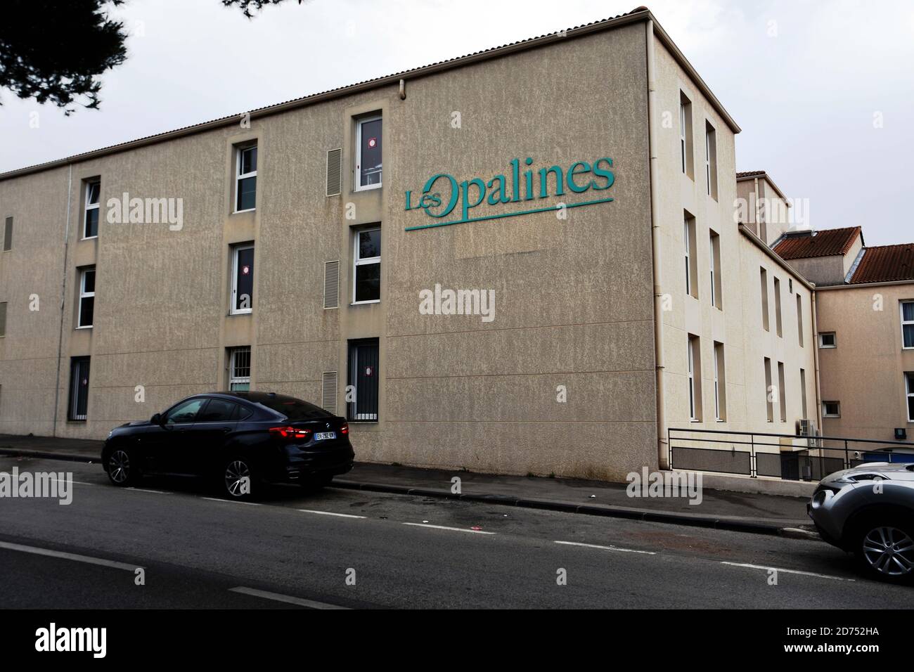 Marseille, France. 11 septembre 2020. Perspective des Opalines, maison de retraite à Marseille.UNE nouvelle campagne de tests réalisés dans la maison de retraite ''les Opalines'' à Arles a révélé 38 cas de Covid-19, dont 21 résidents et 17 employés. Un résident est déclaré mort. Crédit : Gerard Bottino/SOPA Images/ZUMA Wire/Alamy Live News Banque D'Images