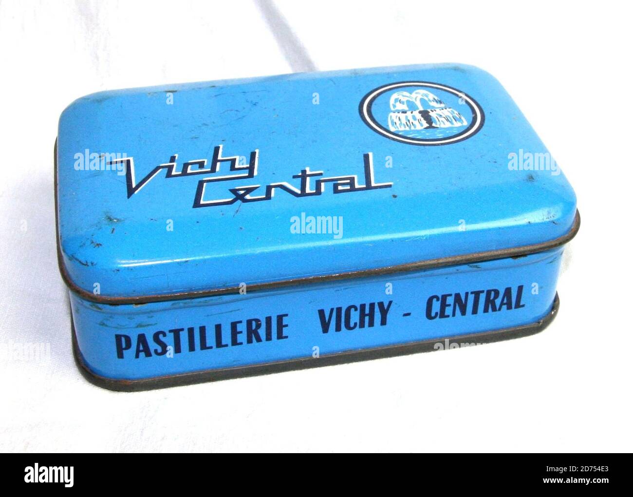 Boite de pastille Vichy vers 1965 Banque D'Images