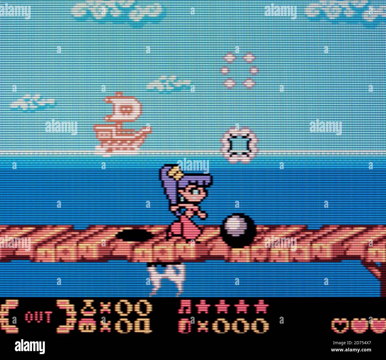 Shantae - Nintendo Game Boy Color Videogame - usage éditorial uniquement Banque D'Images Shantae - Nintendo Game Boy Color Videogame - usage éditorial uniquement Banque D'Images