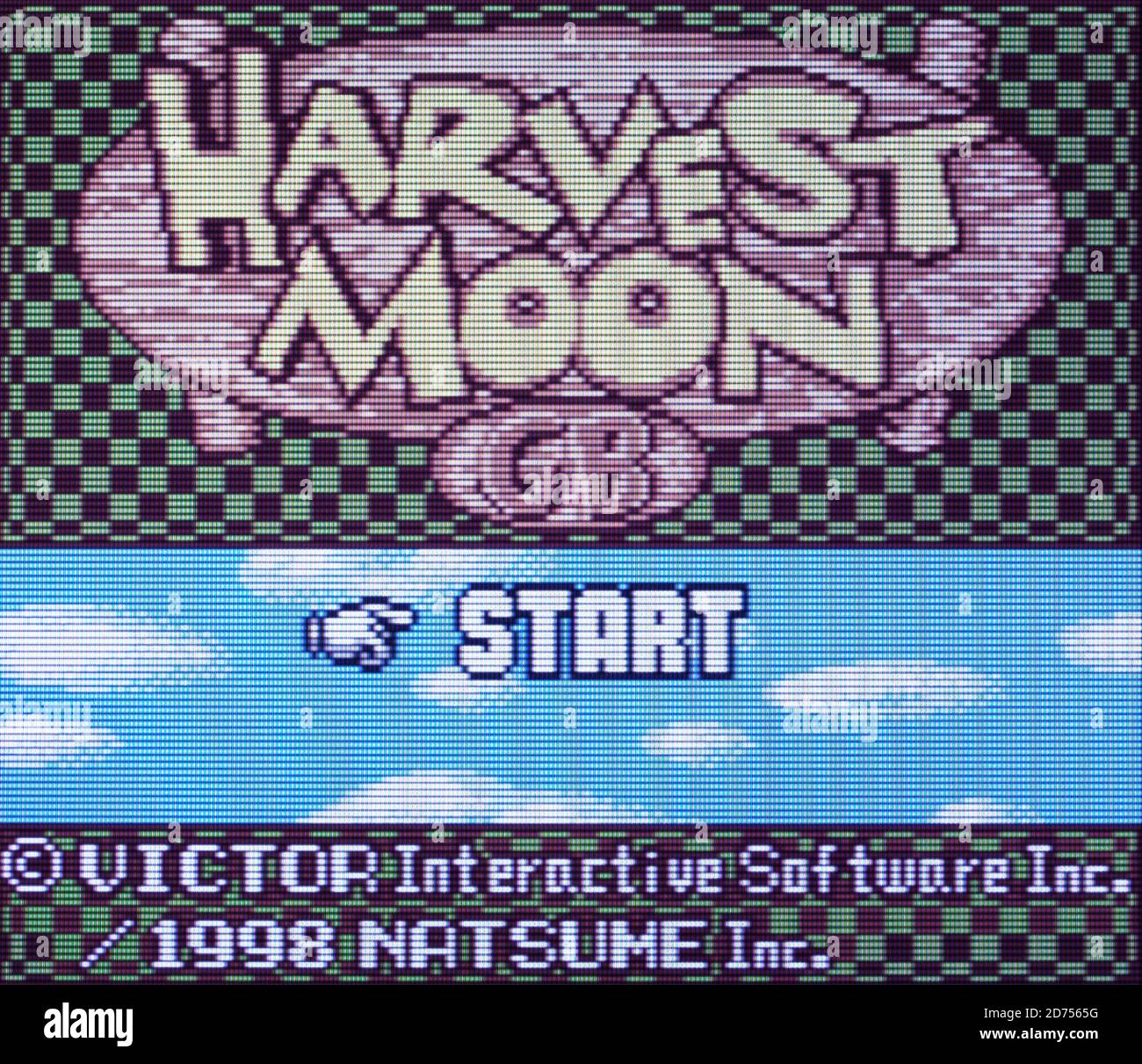 Harvest Moon - Nintendo Game Boy Color Videogame - Editorial à utiliser uniquement Banque D'Images