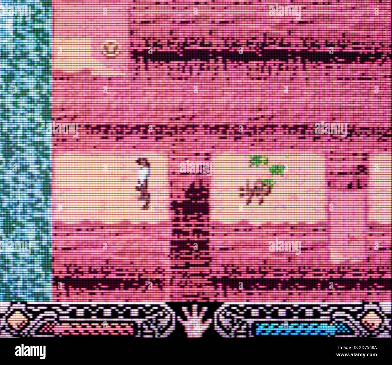 Indiana Jones et la machine infernale - Nintendo Game Boy Jeu vidéo couleur - usage éditorial uniquement Banque D'Images