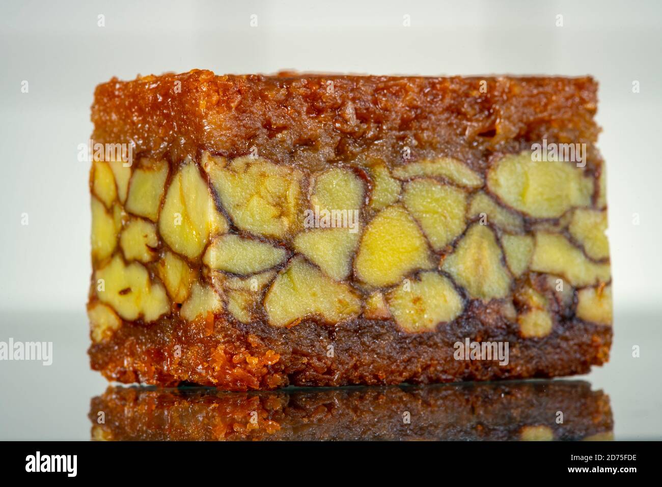 Desserts à base de baklava syrienne, sucreries, pâtisseries sucrées aux amandes, pistaches ou noix, généralement liées au sirop de sucre, Banque D'Images