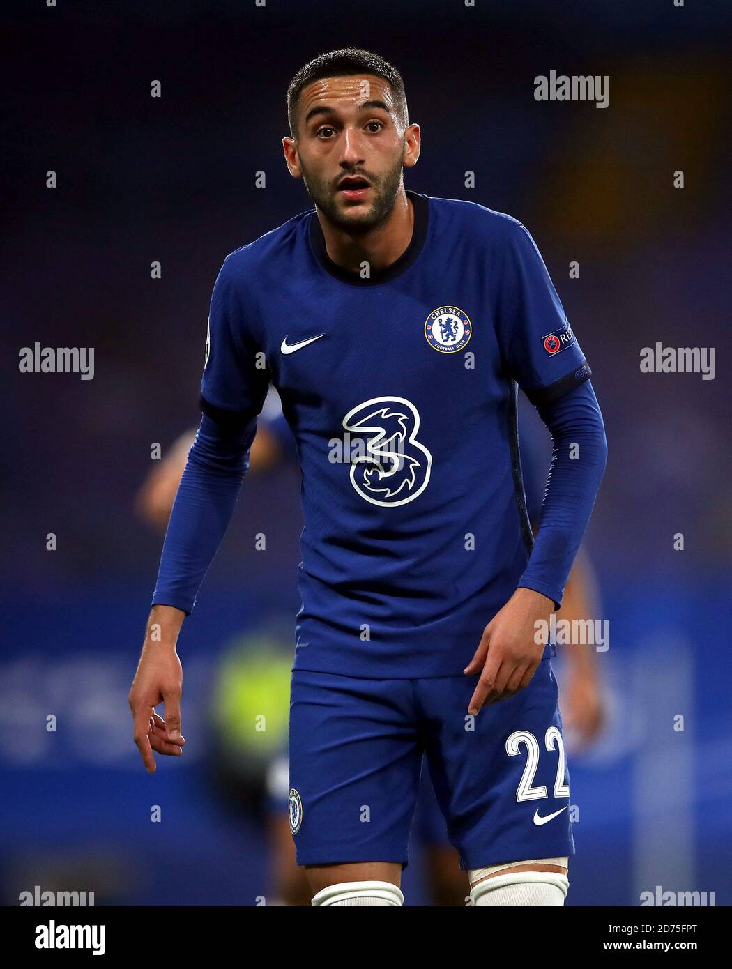 Hakim Ziyech de Chelsea pendant le match de la Ligue des champions au pont  Stamford, Londres Photo Stock - Alamy