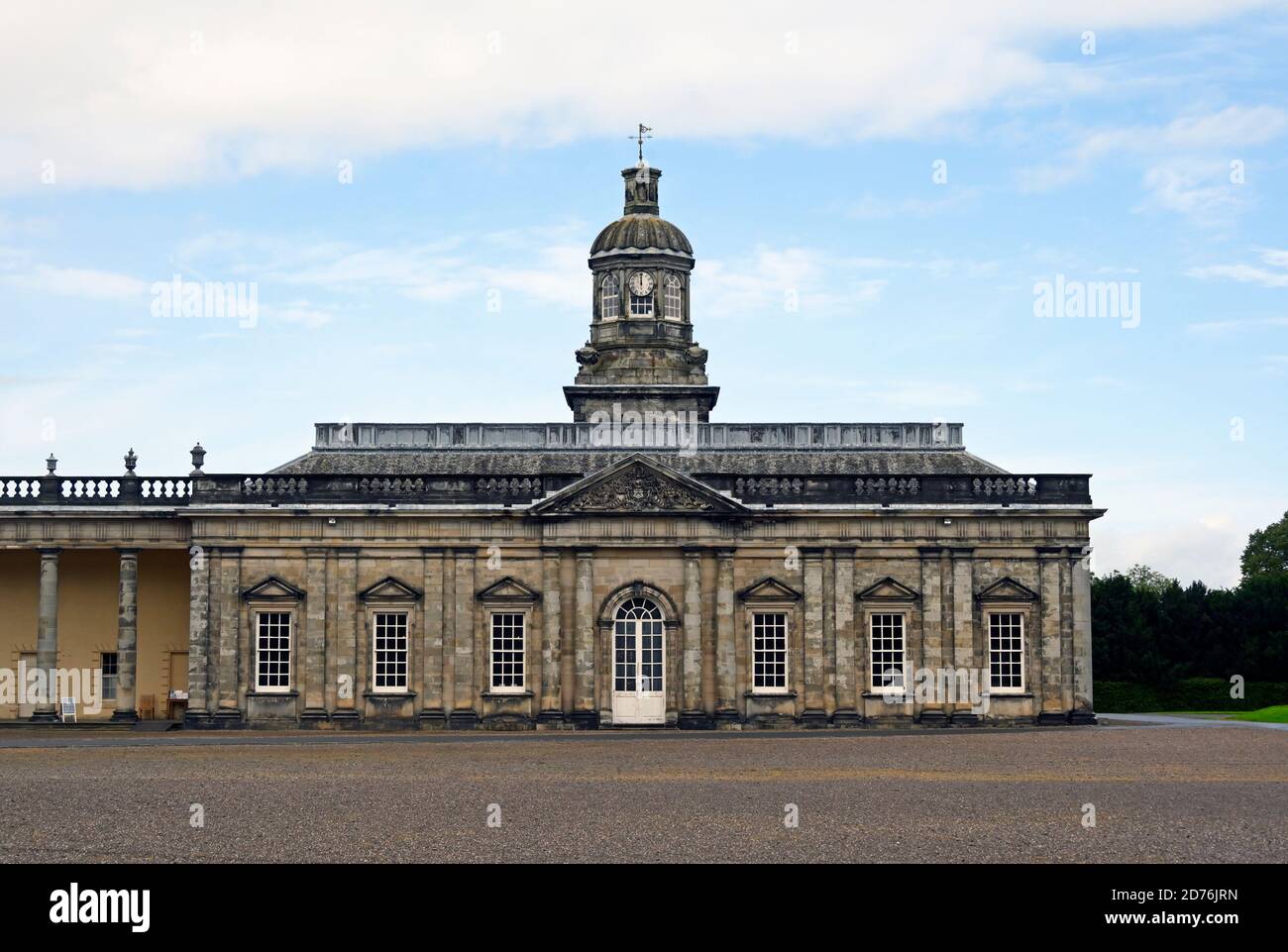 Le bloc stable. Hopetoun House, South Queensferry, Écosse, Royaume-Uni, Europe. Banque D'Images