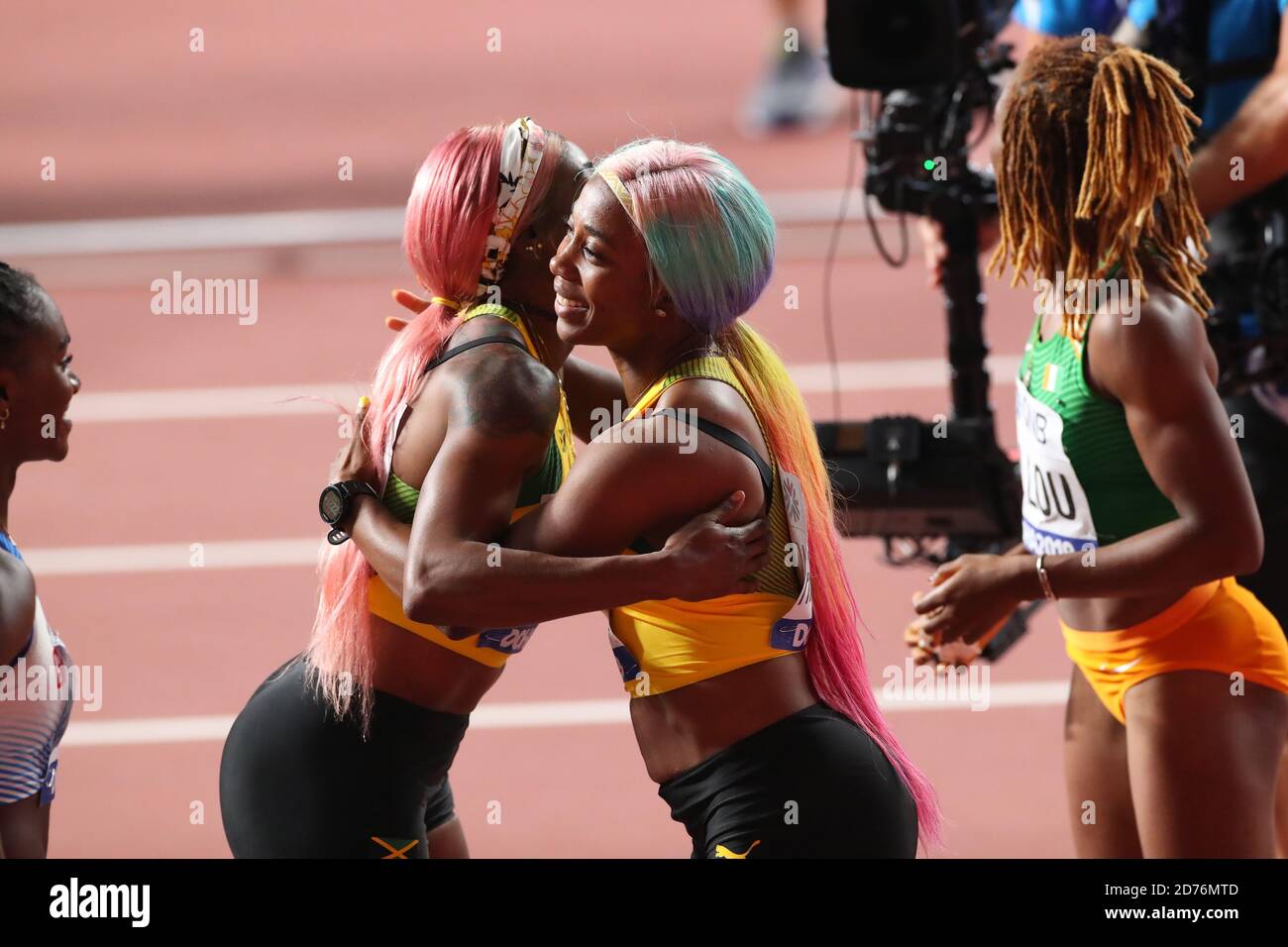 Shelly ann fraser pryce doha 2019 Banque de photographies et d’images à ...