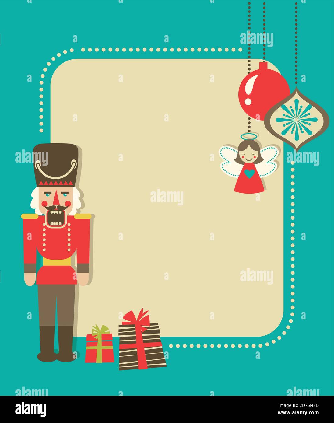 Copte À Rebours Casse-Noisette,24 Jours De Noël 2025 Avec Figure Casse-Noisette 2D - Orneent D