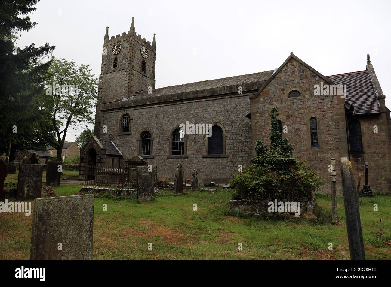 Eglise St Laurence Warslow, Staffordshire Banque D'Images