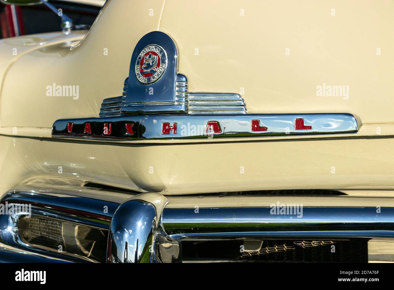 Vauxhall Velox. Spectacle de voitures classiques de la tour Hoghton 2014. Banque D'Images