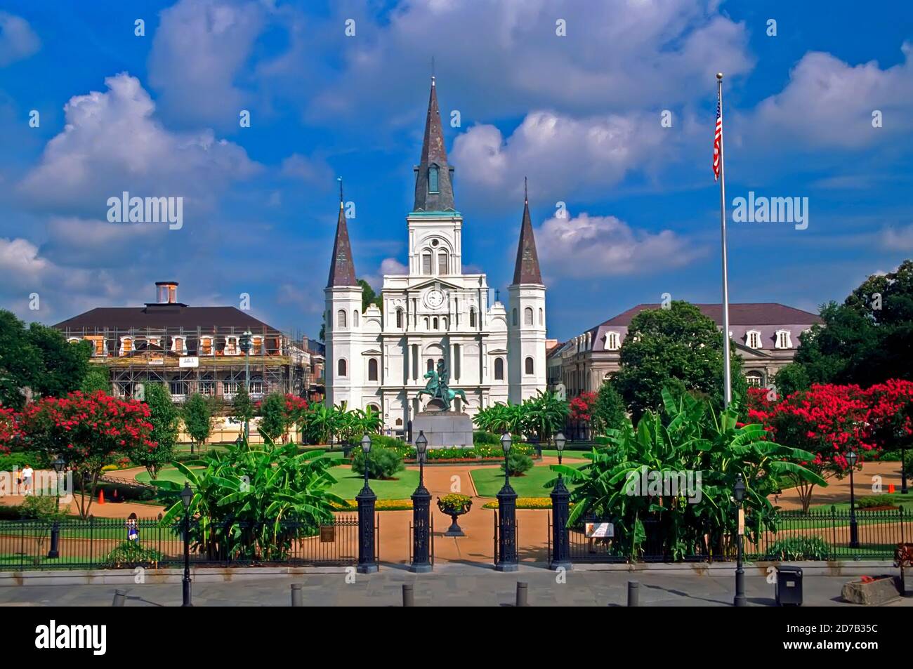Jackson Square - la Nouvelle-Orléans, Louisiane Banque D'Images