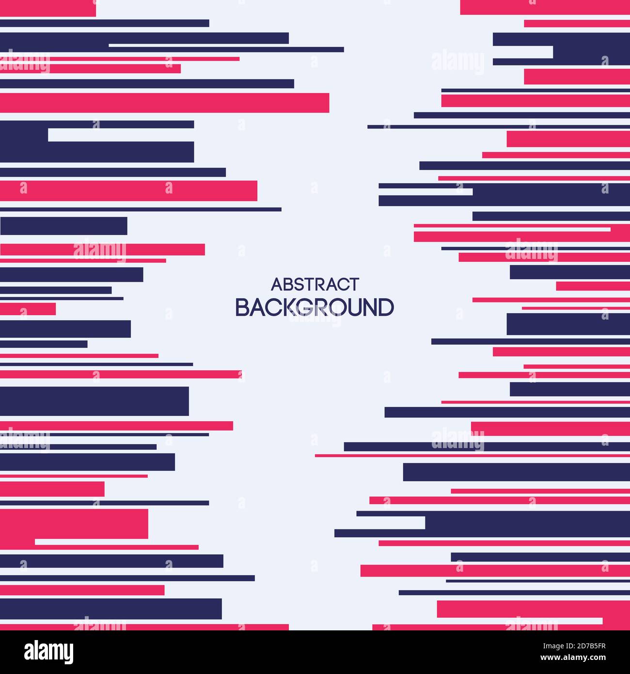 Arrière-plan abstrait de lignes horizontales chaotiques, bandes. Composition géométrique abstraite. S'applique aux couvertures, écriteaux, affiches, brochures et circulaires. Illustration de Vecteur