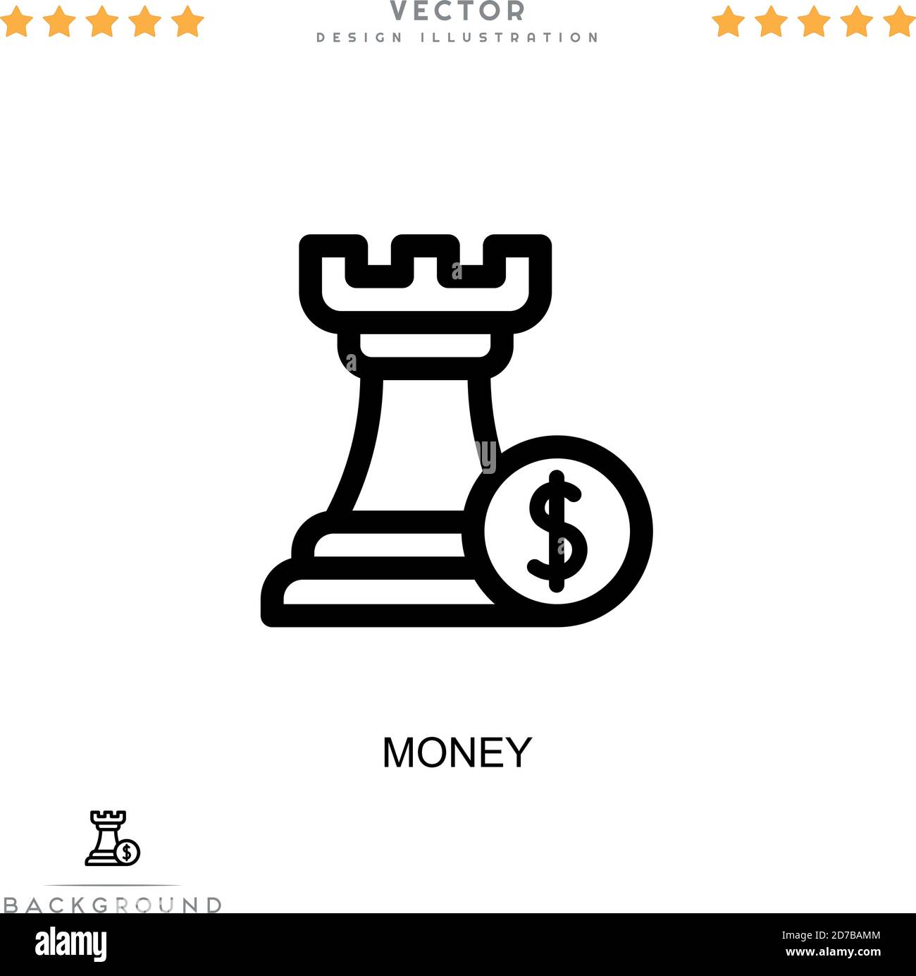 Icône argent. Élément simple de la collecte des perturbations numériques. Icône ligne argent pour modèles, infographies et bien plus encore Illustration de Vecteur