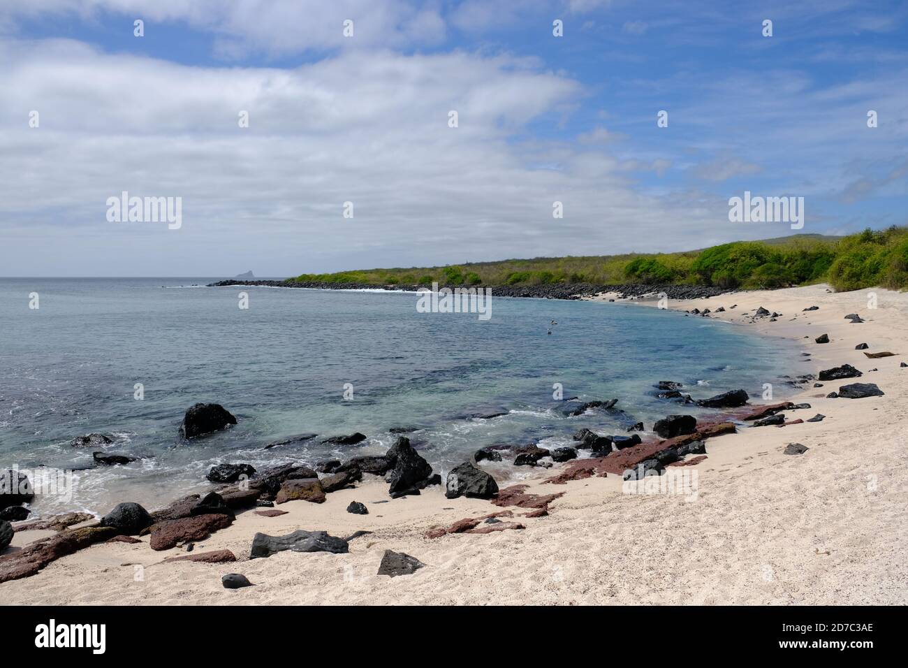 Équateur Îles Galapagos - San Cristobal Island Scenic Wildlife Beach Baquerizo - Playa Baquerizo Banque D'Images