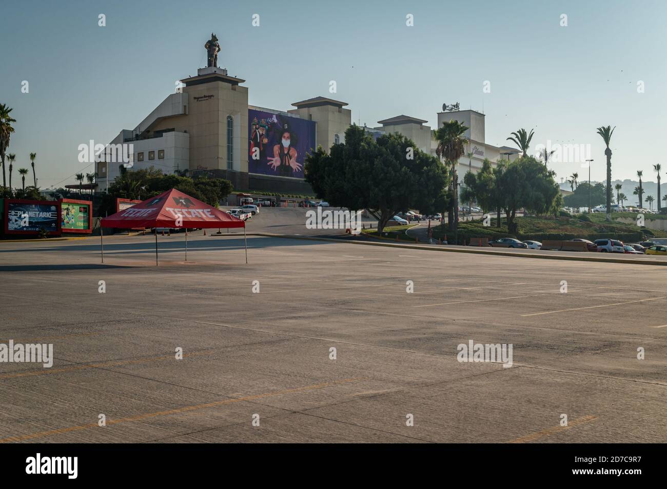Circuit de course à Tijuana, Mexique. Banque D'Images