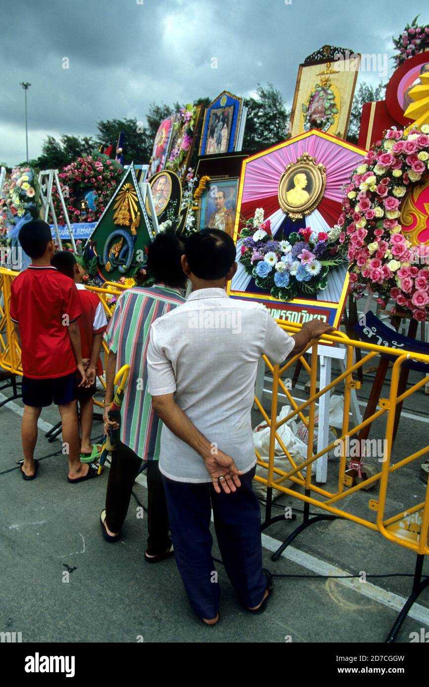 Célébration de la Journée Chulalongkorn, le 23 octobre, sur la place Royale, Bangkok, Thaïlande Banque D'Images