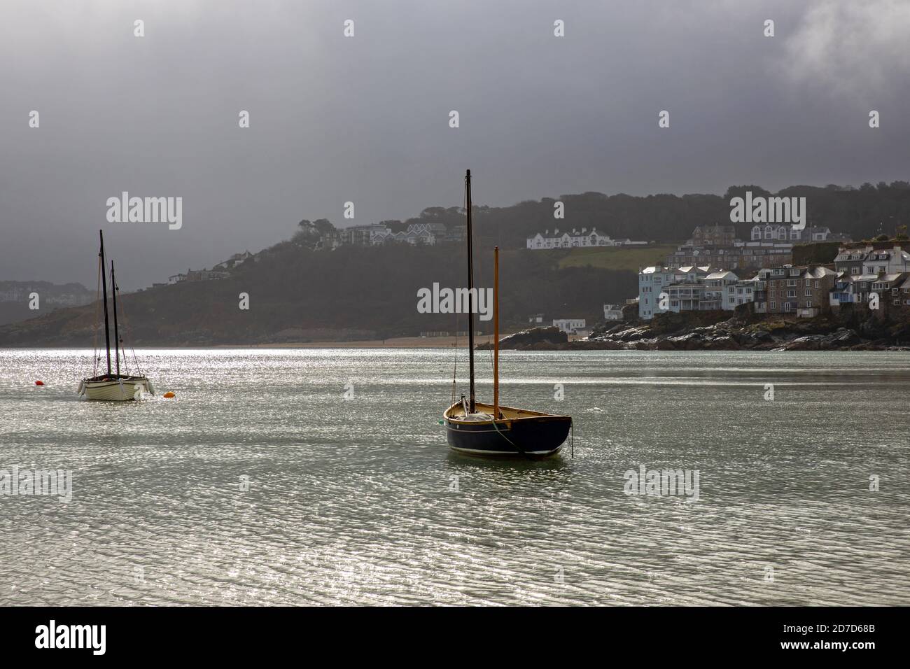 Bateaux à St Ives Banque D'Images