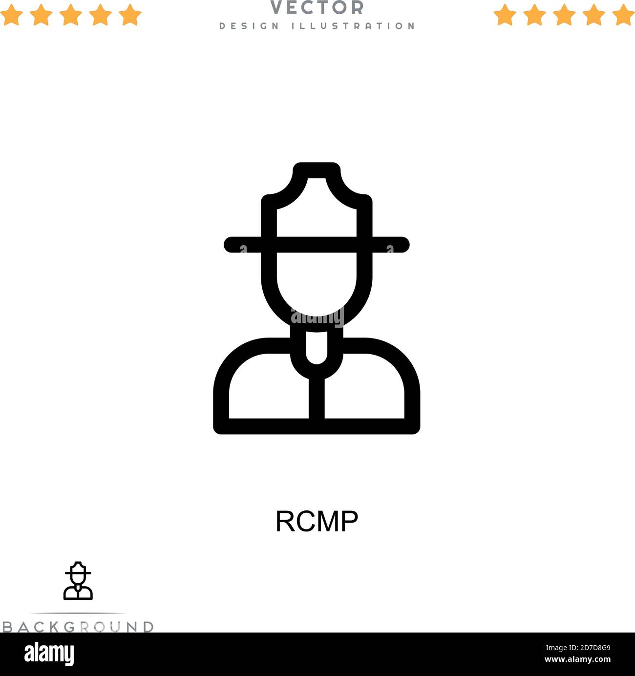 Icône de la GRC. Élément simple de la collecte des perturbations numériques. Icône ligne de la GRC pour les modèles, les infographies et plus encore Illustration de Vecteur