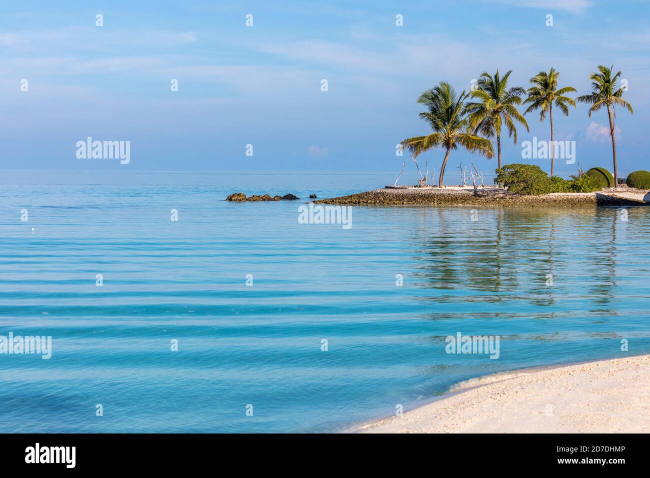 Como Maalifushi; Resort; Maldives Banque D'Images