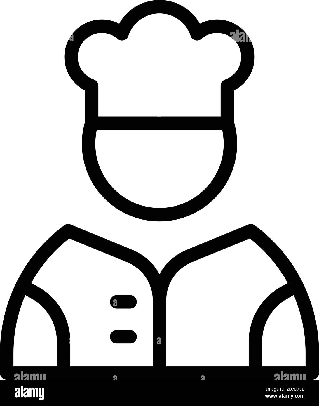 Icône de cuisinière de travail étudiant. Décrivez l'icône vectorielle de la cuisinière de travail de l'étudiant pour la conception de sites Web isolée sur fond blanc Illustration de Vecteur Icône de cuisinière de travail étudiant. Décrivez l'icône vectorielle de la cuisinière de travail de l'étudiant pour la conception de sites Web isolée sur fond blanc Illustration de Vecteur