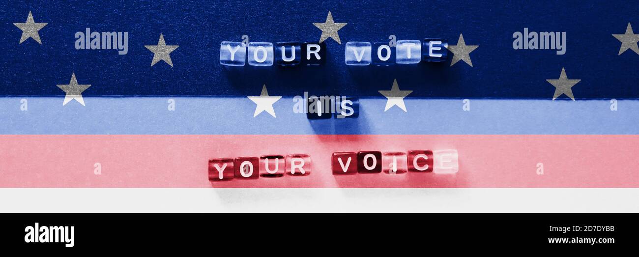 Lettrage Du Jour De L Election Presidentielle Citation Photo Stock Alamy