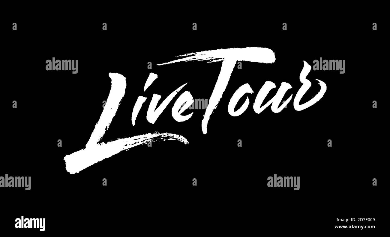 Logo Creative Live Tour Illustration de Vecteur