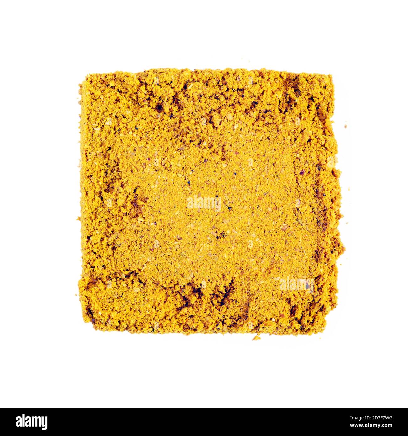 Curry en forme de carré Banque D'Images