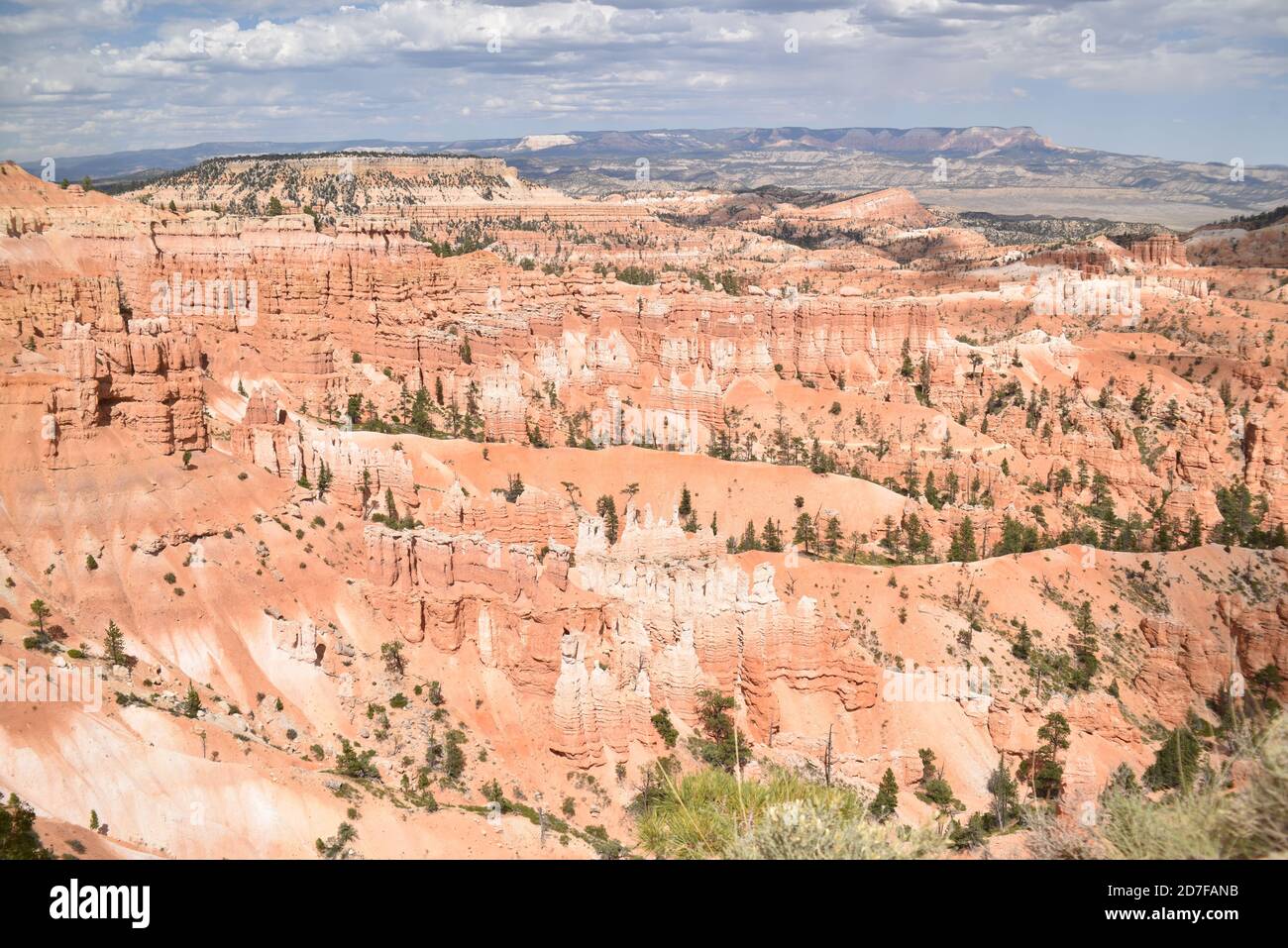 Parc national de Bryce Canyon, UT., États-Unis 8/15/2020. Points de vue de Bryce Canyon : Farview, Fairyland, lever du soleil et coucher de soleil, inspiration et points Bryce. Banque D'Images