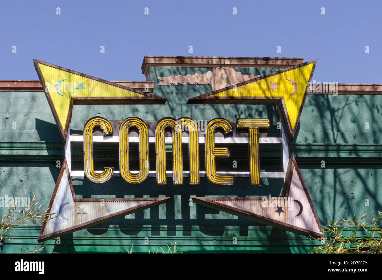 Comet Ping pong à Washington, DC, site d'une tentative de tir en raison d'une théorie du complot. Photo par Liz Roll Banque D'Images