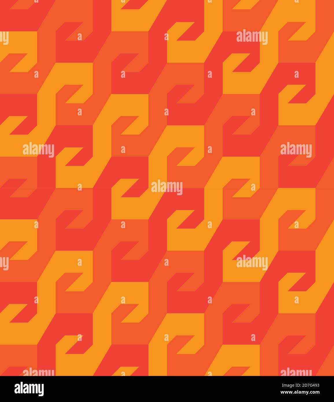 Motif géométrique sans couture. Mosaïque de formes abstraites. Illustration vectorielle. Illustration de Vecteur